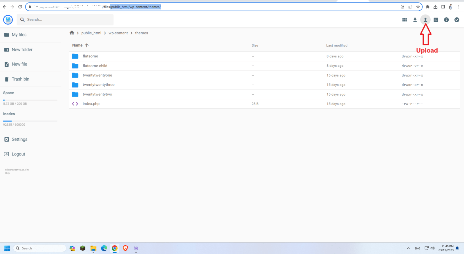 Hướng dẫn 3 cách cài đặt giao diện (theme) cho website Wordpress 10 UP load file