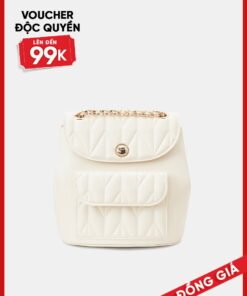 Balo Dập Hoạ Tiết Phối Khoá Trang Trí