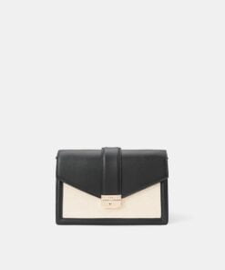 Túi Xách Nhỏ Hình Chữ Nhật Phối Khoá Trang Trí