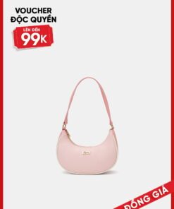 Túi Xách Nhỏ Hobo Đeo Vai Logo Handwriting