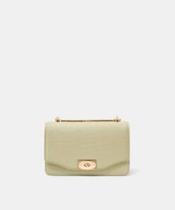 Túi Xách Nhỏ Nắp Gập Trang Trí Khoá