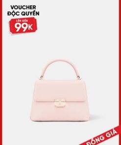 Túi Xách Nhỏ Top Handle Phối Khoá