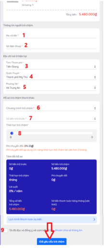 Hướng dẫn mua hàng Mfast