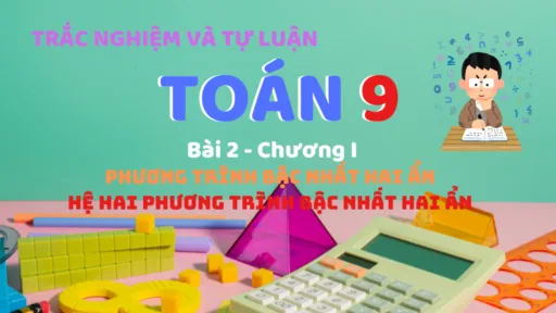 Phương Trình Bậc Nhất Hai Ẩn