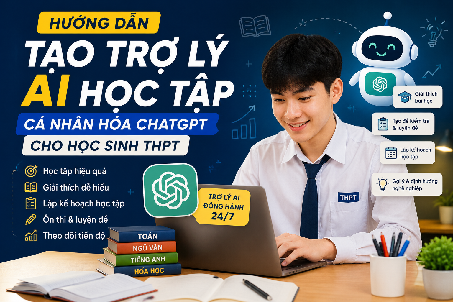 tạo trợ lý AI học tập